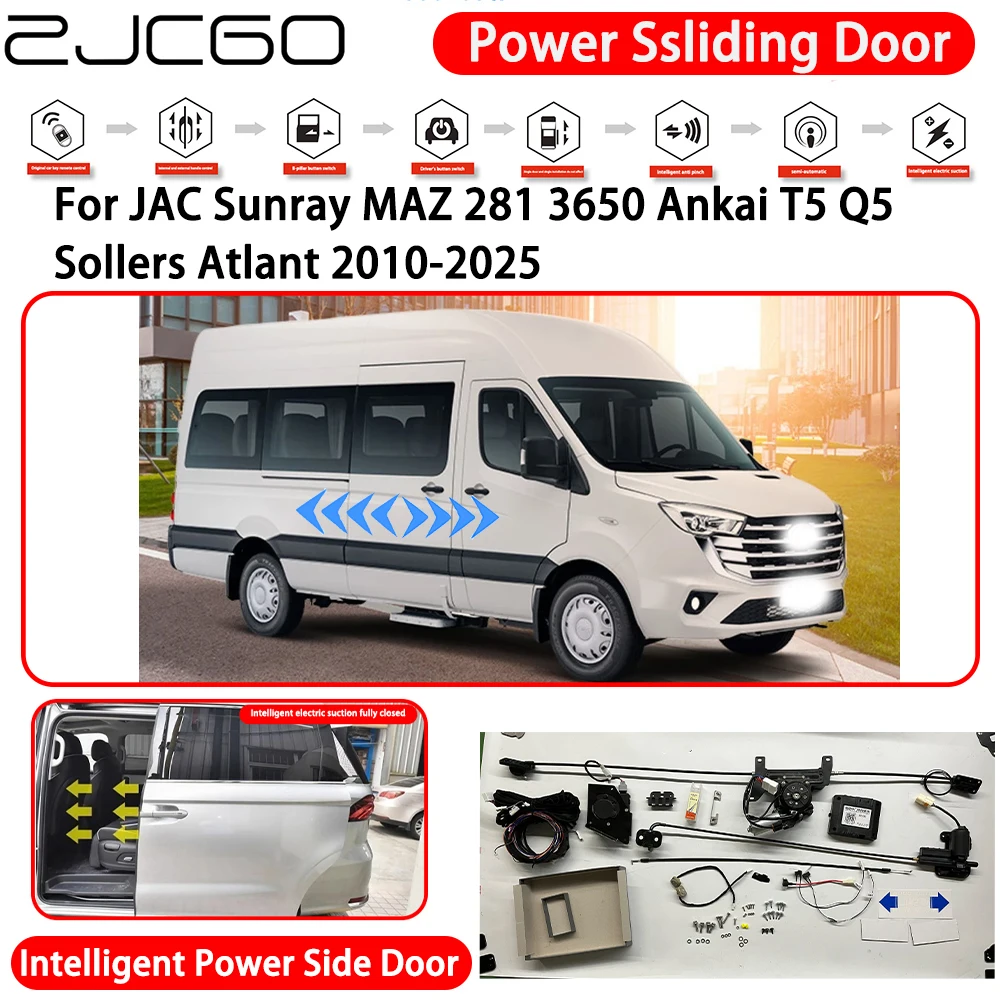 for JAC Sunray MAZ 281 3650 Ankai T5 Q5 Sollers Atlant 2010-2025 Electric Left Right Sliding Side Door Motor Retrofit Kit System
for JAC Sunray MAZ 281 3650 Ankai T5 Q5 Sollers Atlant 2010-2025 Electric Left Right Sliding Side Door Motor Retrofit Kit System