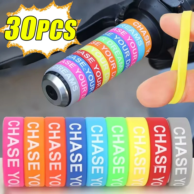 30mm Motorcycles Handlebar Anti Slip O-Rings DIY Colorful Silicone Handle Grip Cover Fishing Rod Handle Anti-skid Decor Band
30mm Motorcycles Handlebar Anti Slip O-Rings DIY Colorful Silicone Handle Grip Cover Fishing Rod Handle Anti-skid Decor Band