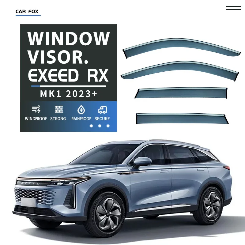 For Exeed RX MK1 2023+ Window Visor Vent Shades Ventvisor Wind Deflectors Visors Rain Guard Shades Visor Body Kit
For Exeed RX MK1 2023+ Window Visor Vent Shades Ventvisor Wind Deflectors Visors Rain Guard Shades Visor Body Kit