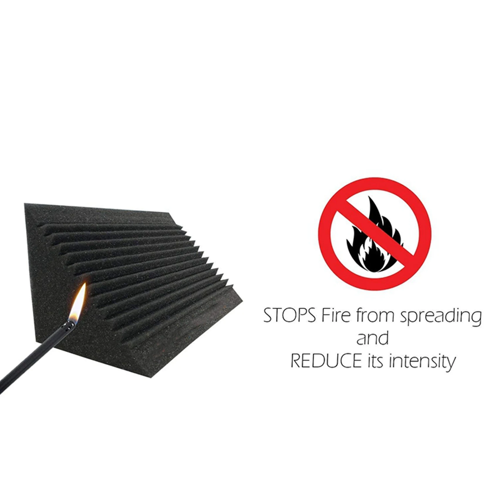 A37Q-24 Pcs Sound-Absorbing Foam Board,Bass Trap Wedge-Shape Brick,Sound-Absorbing Foam Sound Insulation Treatment
A37Q-24 Pcs Sound-Absorbing Foam Board,Bass Trap Wedge-Shape Brick,Sound-Absorbing Foam Sound Insulation Treatment