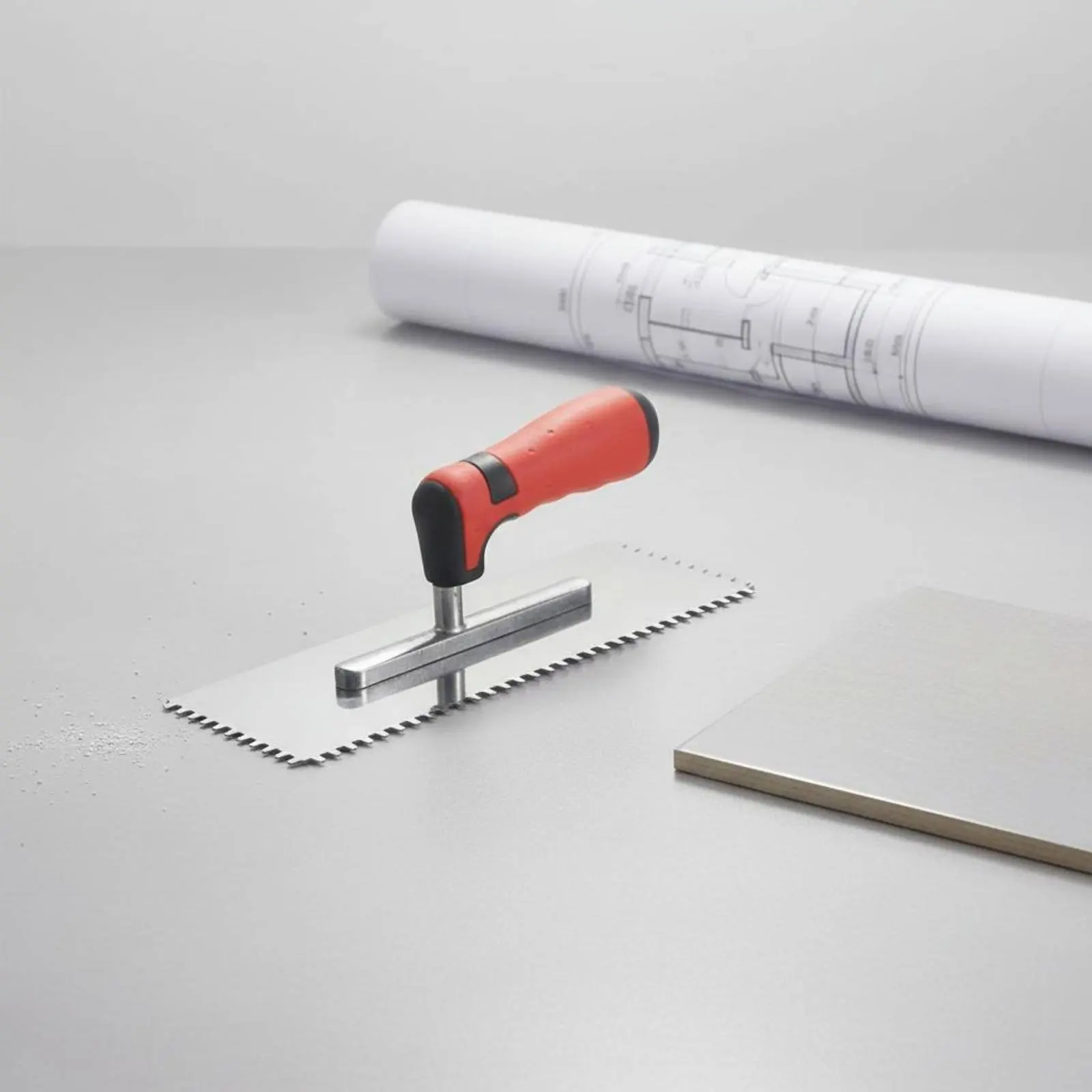 Square Notch Trowel Serrated Border Notched Trowel Adhesive Applicator Ergonomic Handle for DIY Hobbyists, Home Upgrading
Square Notch Trowel Serrated Border Notched Trowel Adhesive Applicator Ergonomic Handle for DIY Hobbyists, Home Upgrading