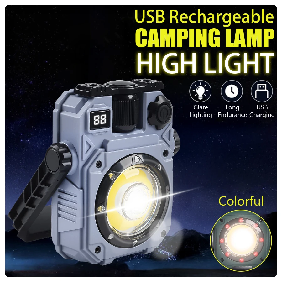 New Solar Camping Light Built in 3600mAh Battery Lantern with Strong Magnet Camping Lamp Outdoor Emergency Powerful Flashlight
New Solar Camping Light Built in 3600mAh Battery Lantern with Strong Magnet Camping Lamp Outdoor Emergency Powerful Flashlight