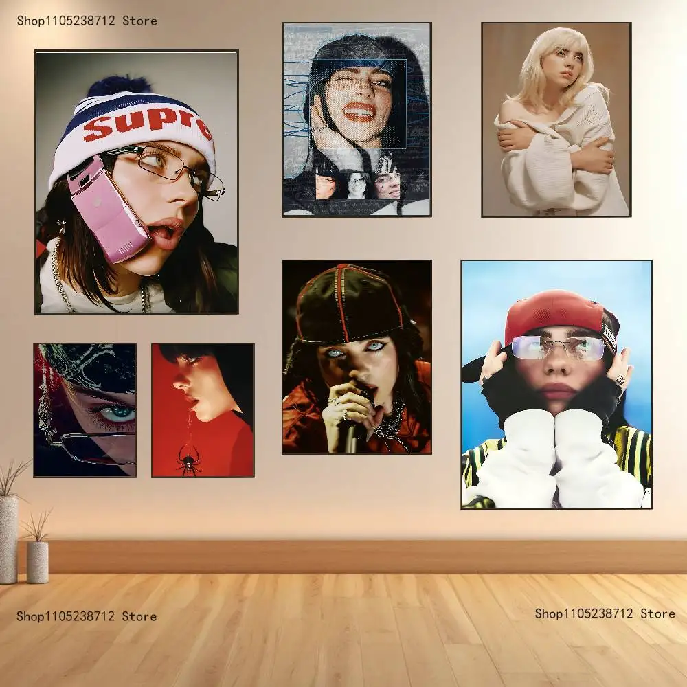 Famous Singer B-billieS Club Bar Paper Vintage Poster Wall Art Painting Bedroom Study Stickers
Famous Singer B-billieS Club Bar Paper Vintage Poster Wall Art Painting Bedroom Study Stickers