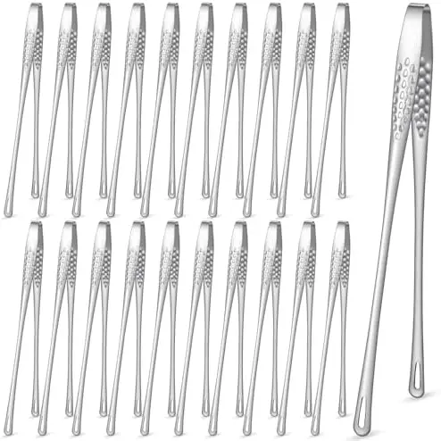 AOZUO 20 Pcs 11" Stainless Steel BBQ Tongs for Korean Grill, Salad, Steak – Multi-Purpose Kitchen Tongs Set
AOZUO 20 Pcs 11" Stainless Steel BBQ Tongs for Korean Grill, Salad, Steak – Multi-Purpose Kitchen Tongs Set