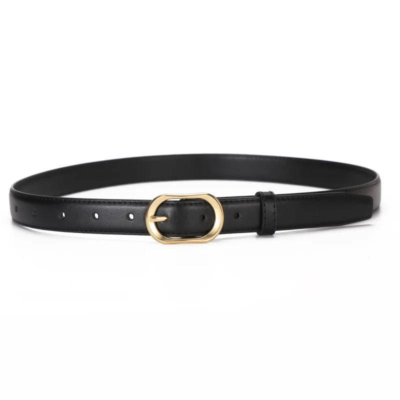 Women Leather Belt for Jeans Pants Fashion Ladies Skinny Faux Leather Dress belt with Gold Buckle
Women Leather Belt for Jeans Pants Fashion Ladies Skinny Faux Leather Dress belt with Gold Buckle
