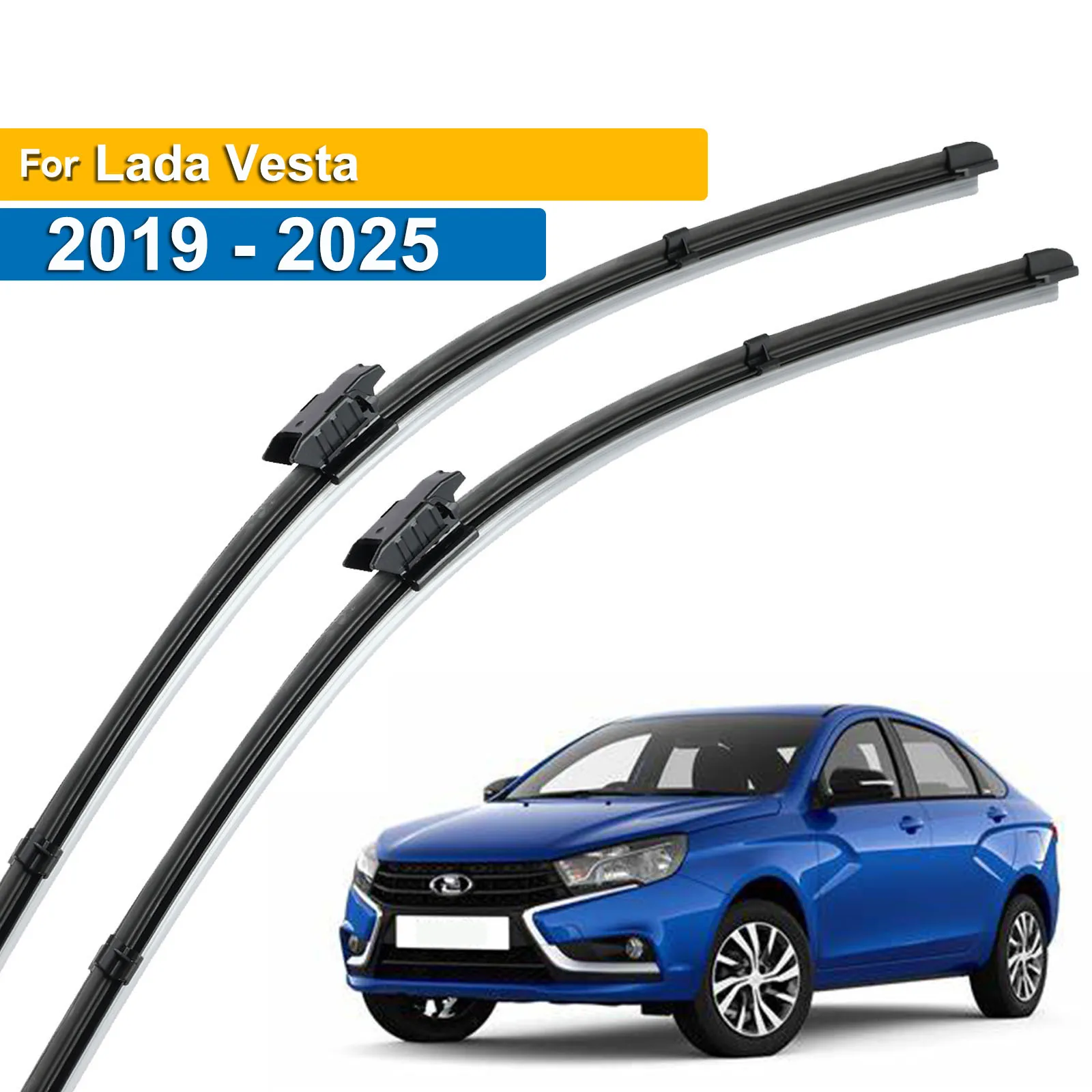 Erick's Wiper LHD Front Wiper Blades For Lada Vesta 2019 - 2025 Windshield Windscreen Clean Window Car Rain Brushes 24"+18"
Erick's Wiper LHD Front Wiper Blades For Lada Vesta 2019 - 2025 Windshield Windscreen Clean Window Car Rain Brushes 24"+18"