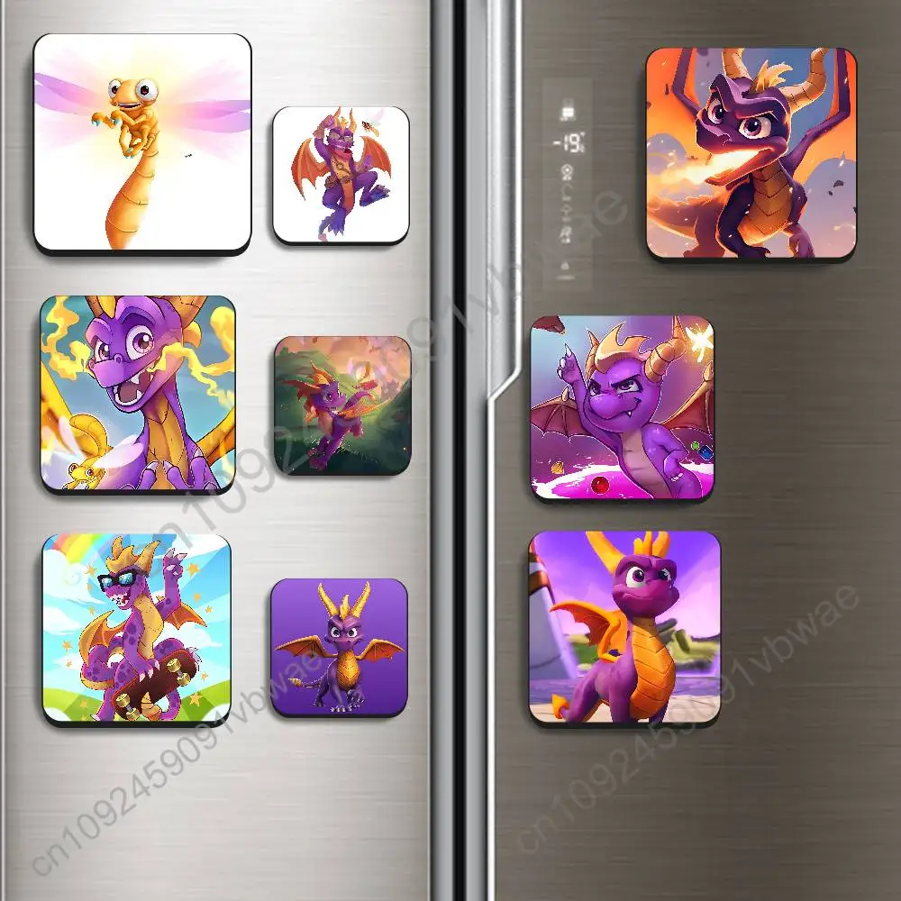 Spewing fire Spyro Dragon and Sparx BestSelling Refrigerator Magnetic Sticker Fridge Magnets Adhesive to Metal Surfaces Leaves
Spewing fire Spyro Dragon and Sparx BestSelling Refrigerator Magnetic Sticker Fridge Magnets Adhesive to Metal Surfaces Leaves
