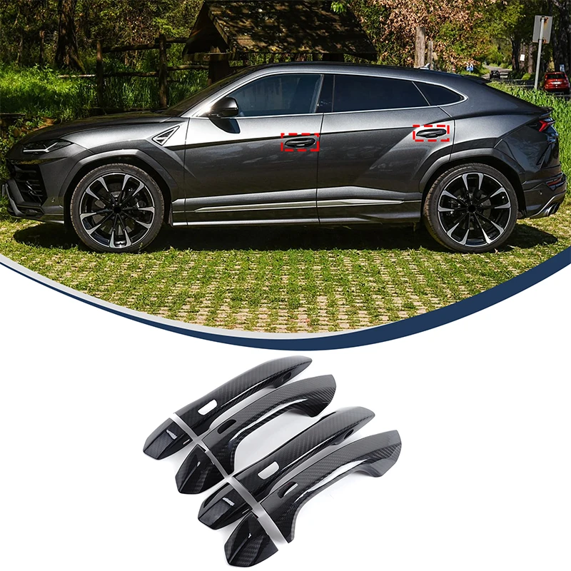 Real Carbon Fiber Door Handle Cover Trim For Lamborghini URUS 2018 2019 2020 2021 Auto Accessories
Real Carbon Fiber Door Handle Cover Trim For Lamborghini URUS 2018 2019 2020 2021 Auto Accessories