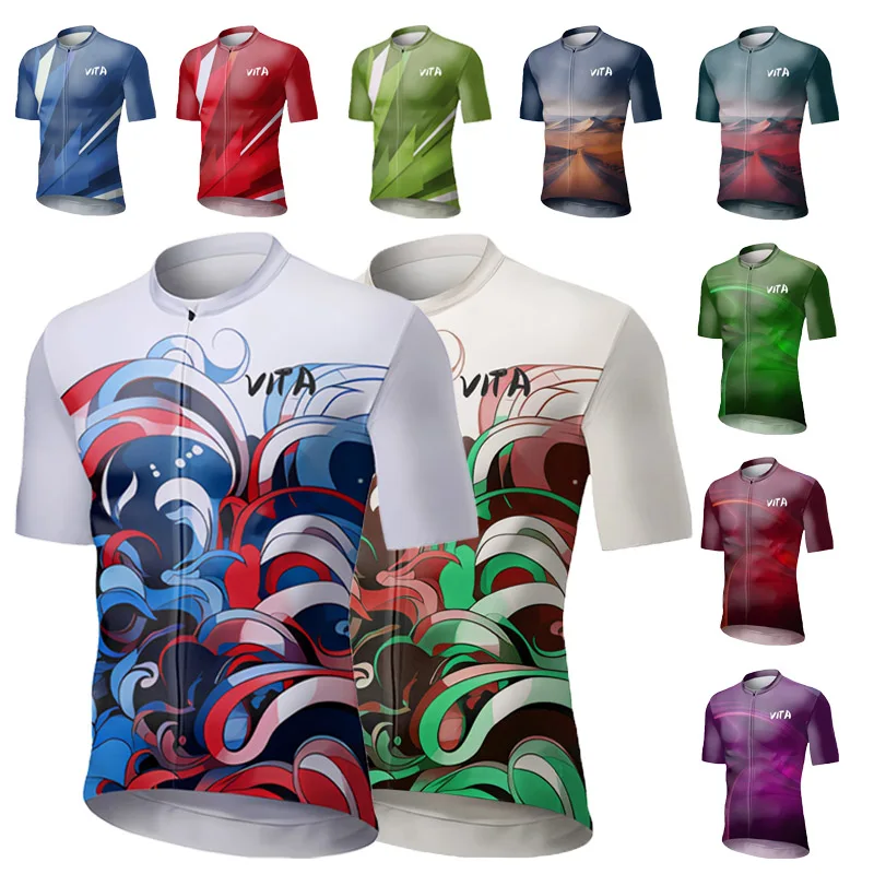 VITA Motocross Jersey Short Sleeve Enduro Cycling Jersey MTB Downhill Mountain Bike Maillot Ciclismo Hombre Quick Drying Shirt
VITA Motocross Jersey Short Sleeve Enduro Cycling Jersey MTB Downhill Mountain Bike Maillot Ciclismo Hombre Quick Drying Shirt