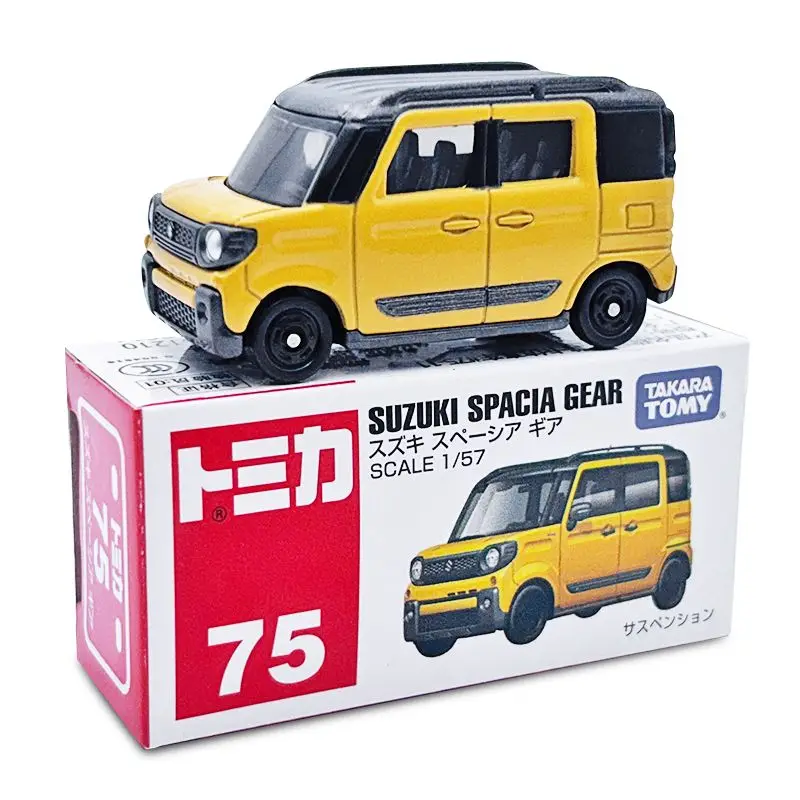 TAKARA TOMY Diecast Car Model Suzuki Spacia Gear Red White Box 75 Alloy Toy Vehicle Exquisite desktop decorations 
TAKARA TOMY Diecast Car Model Suzuki Spacia Gear Red White Box 75 Alloy Toy Vehicle Exquisite desktop decorations