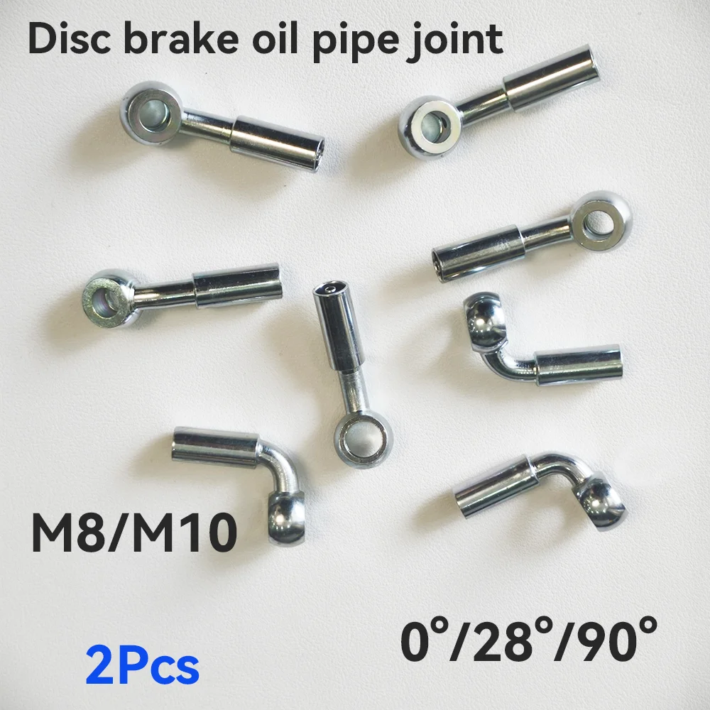 Silver 2 Pieces Motorcycle Modification Brake Oil Pipe Joint Disc Brake Oil Pipe Steel Throat Joint Fisheye Joint M10M8
Silver 2 Pieces Motorcycle Modification Brake Oil Pipe Joint Disc Brake Oil Pipe Steel Throat Joint Fisheye Joint M10M8