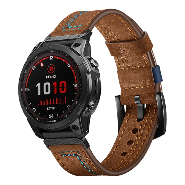 Ремешок из натуральной кожи 22 мм 26 мм для Garmin Tactix 8 7 Pro Fenix 8X 7X 7 6X Pro 6 5 Plus Epix Gen Enduro 3 2 Quick Release Strap
Ремешок из натуральной кожи 22 мм 26 мм для Garmin Tactix 8 7 Pro Fenix 8X 7X 7 6X Pro 6 5 Plus Epix Gen Enduro 3 2 Quick Release Strap