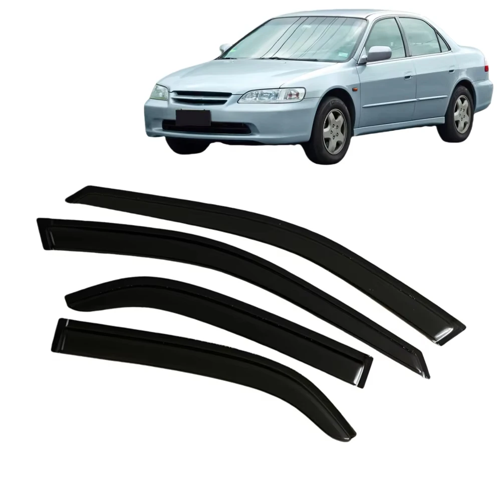 Дефлекторы оконного козырька для HONDA ACCORD Sedan, версия США 1998, 1999, 2000, 2001, 2002, защита от дождя, дверной козырек, вентиляционные шторы, вентиляционный козырек 
Дефлекторы оконного козырька для HONDA ACCORD Sedan, версия США 1998, 1999, 2000, 2001, 2002, защита от дождя, дверной козырек, вентиляционные шторы, вентиляционный козырек