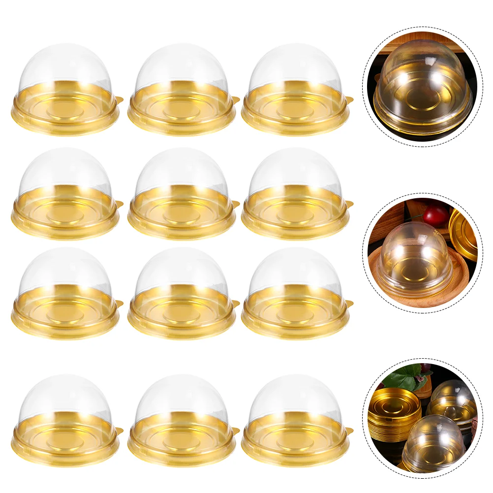 200 Pcs Cheese Egg Yolk Crisp Packaging Box Cake Holder with Lid Moon Cheesecake
200 Pcs Cheese Egg Yolk Crisp Packaging Box Cake Holder with Lid Moon Cheesecake