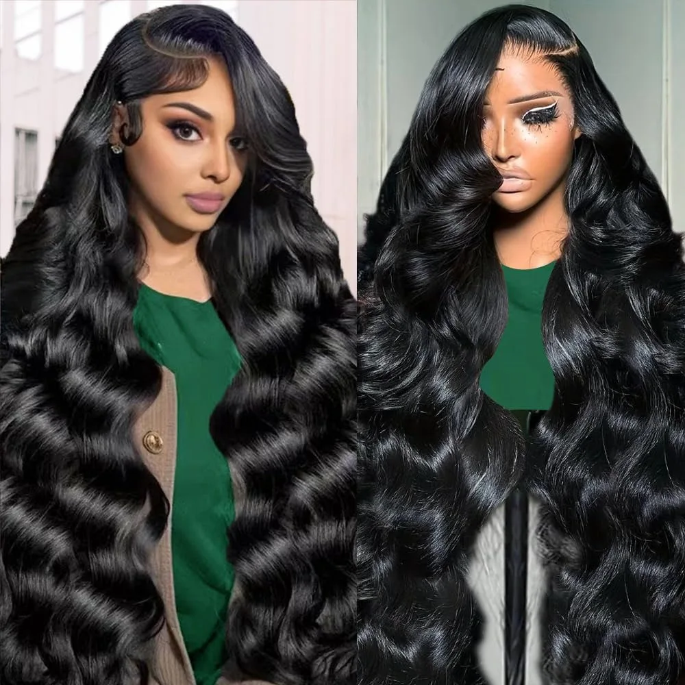 Body Wave Lace Front Wigs Human Hair Pre Plucked 28 Inch 13x6 HD Lace Frontal Wigs Human Hair 180% Density Brazilian for Women
Body Wave Lace Front Wigs Human Hair Pre Plucked 28 Inch 13x6 HD Lace Frontal Wigs Human Hair 180% Density Brazilian for Women