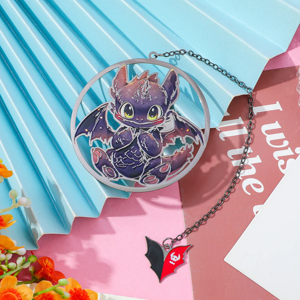 Cute Toothless Metal Bookmark Anime Dragon Lovers Gift Freshman Kind of Back-to-School Gift Teenagers Study Stationery
Cute Toothless Metal Bookmark Anime Dragon Lovers Gift Freshman Kind of Back-to-School Gift Teenagers Study Stationery