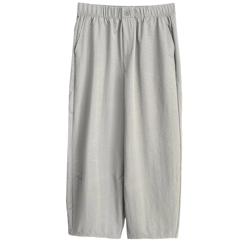 2025 Plus Size Women's Wide Leg Pants Summer New Style Simple High Waist 100kg Bud Ankle Style Bottoms
2025 Plus Size Women's Wide Leg Pants Summer New Style Simple High Waist 100kg Bud Ankle Style Bottoms