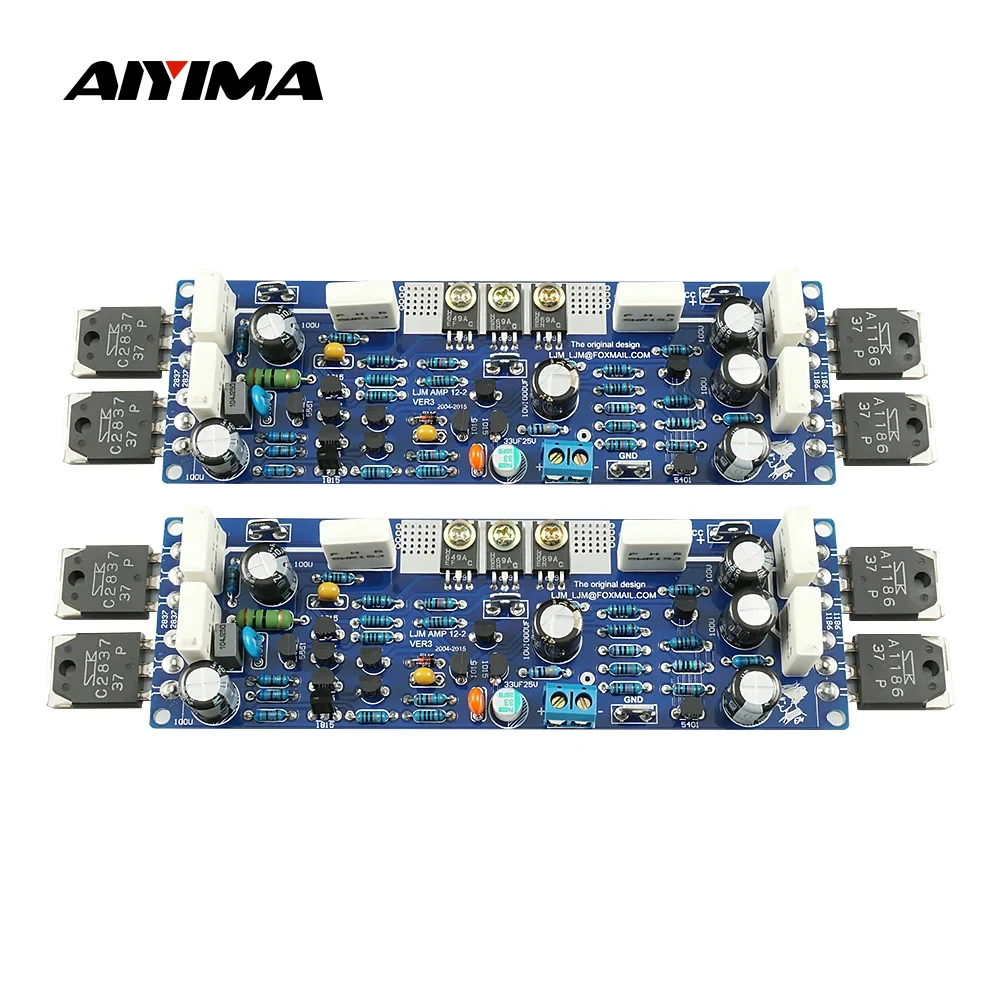 AIYIMA 2Pcs Power Amplifier Audio Board L12-2 Sound Amplifier Stereo Class AB Amp 2 Channel Ultra-low Distortion
AIYIMA 2Pcs Power Amplifier Audio Board L12-2 Sound Amplifier Stereo Class AB Amp 2 Channel Ultra-low Distortion