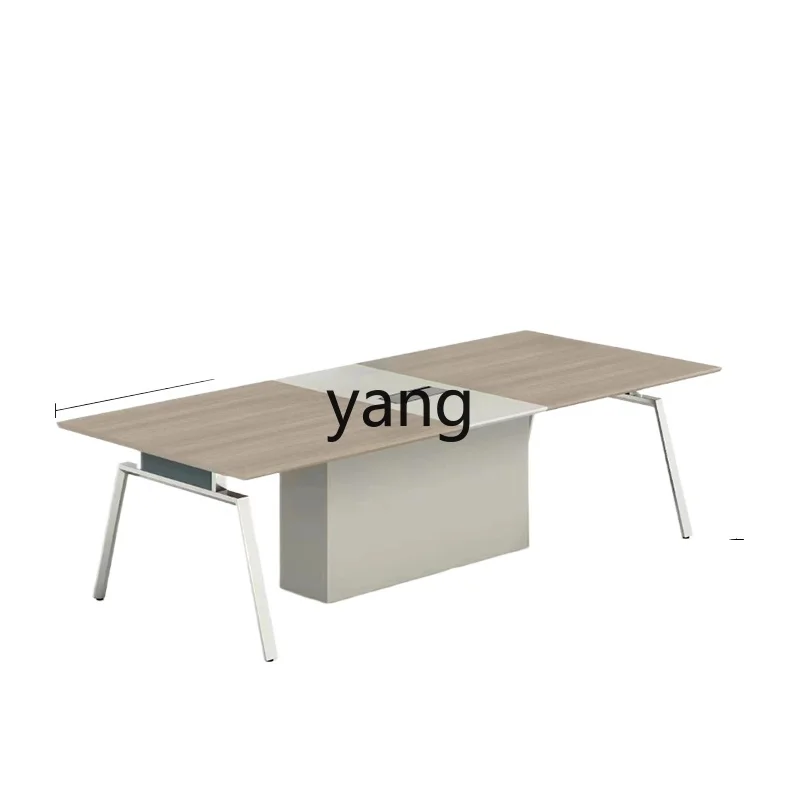 LTT square long table simple modern office meeting room negotiation table and chair combination
LTT square long table simple modern office meeting room negotiation table and chair combination