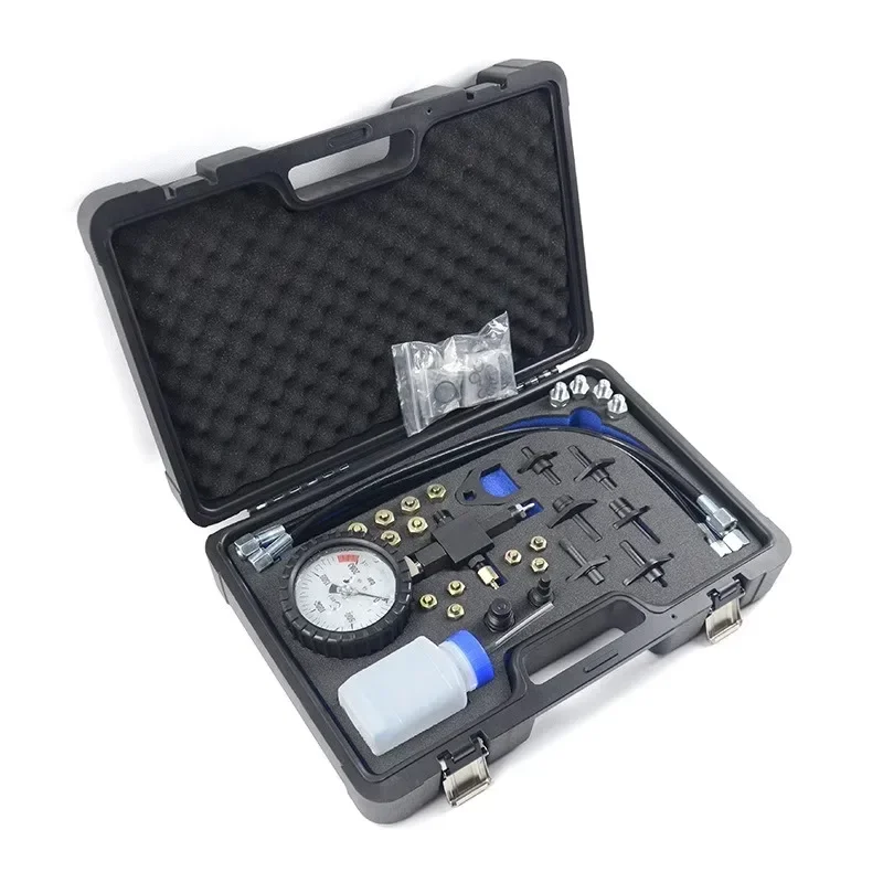 Full New Automotive Diesel Common Rail Pressure Testing Tool Carbon Steel On-board Fuel Circuit Tester Box Set
Full New Automotive Diesel Common Rail Pressure Testing Tool Carbon Steel On-board Fuel Circuit Tester Box Set