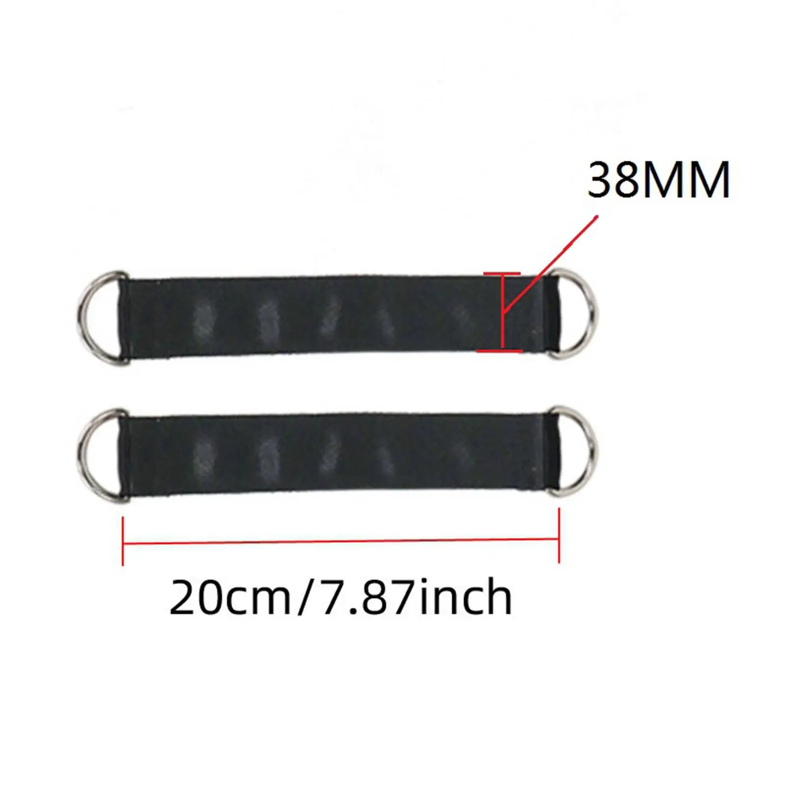 Heavy Duty Pull-up Bar Multi-gym Ab Training Hanging Strap Wide Nylon Webbing for Home Gym Workout
Heavy Duty Pull-up Bar Multi-gym Ab Training Hanging Strap Wide Nylon Webbing for Home Gym Workout