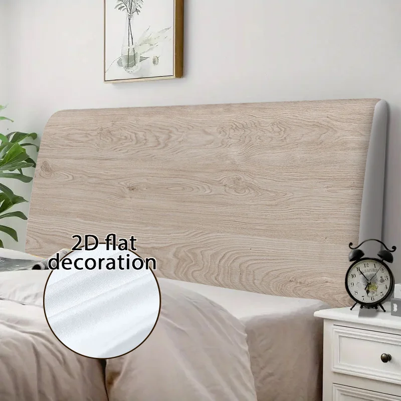 1pc Natural Light Beige Faux Wood Grain Printed Mattress Cover Headboard Protector, 2D Flat, Multi-Size Washable Home Decor
1pc Natural Light Beige Faux Wood Grain Printed Mattress Cover Headboard Protector, 2D Flat, Multi-Size Washable Home Decor