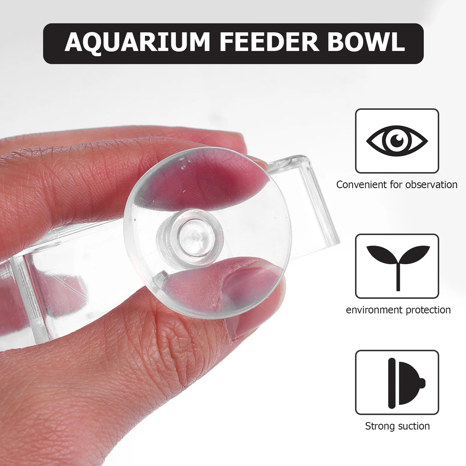 4Pcs Acrylic Fish Feeder Bowls Aquarium Feeding Trays Shrimp Feeding Trays Strong Suction Cup Easy Clean Aquarium Feeder Bowl
4Pcs Acrylic Fish Feeder Bowls Aquarium Feeding Trays Shrimp Feeding Trays Strong Suction Cup Easy Clean Aquarium Feeder Bowl