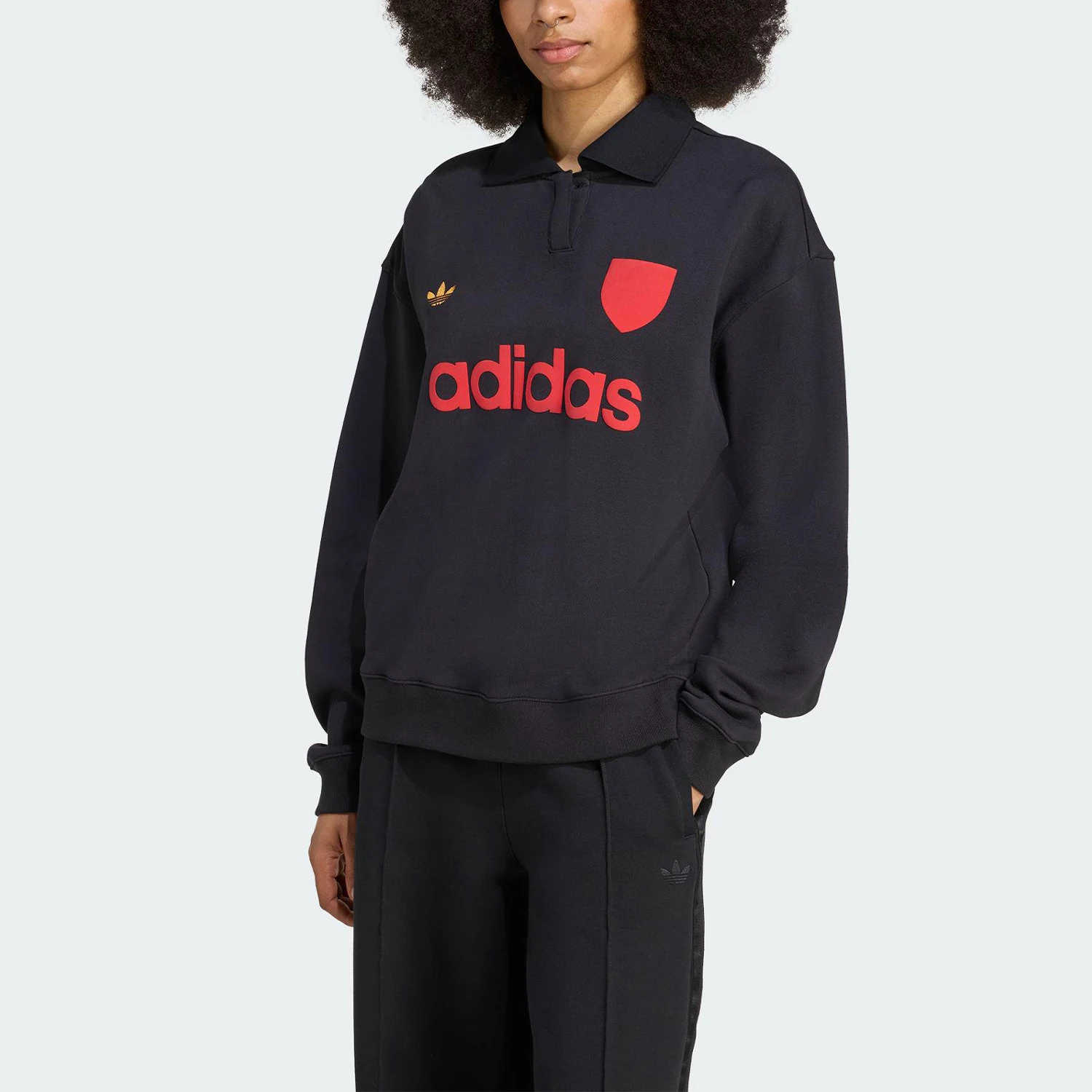 Adidas genuine clover women's sports hooded sweatshirt JY3527
Adidas genuine clover women's sports hooded sweatshirt JY3527