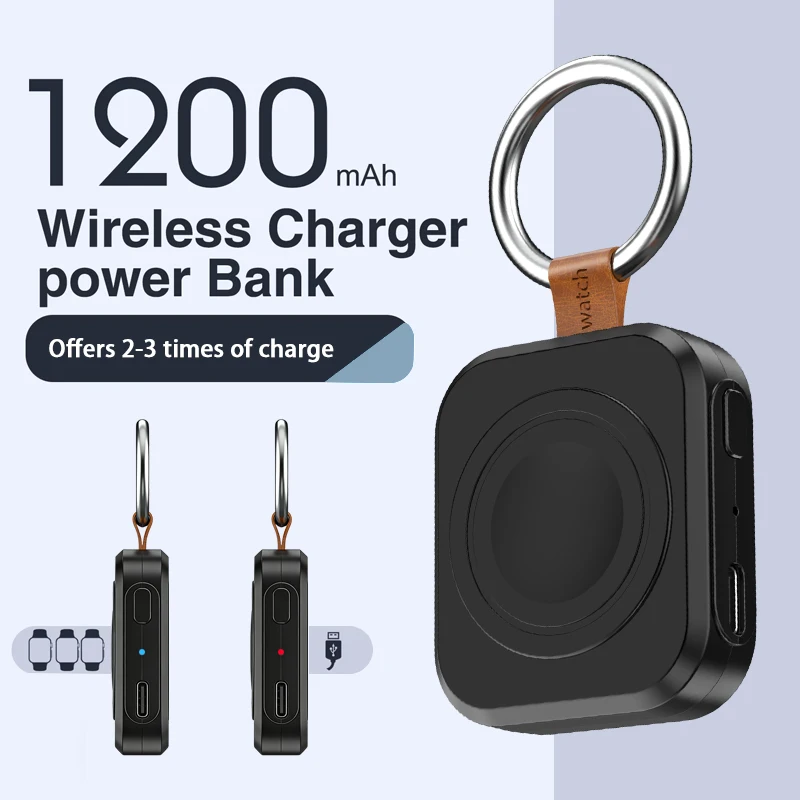 Portable Wireless Fast Charger for Samsung Galaxy Watch Active 1/2/3/4/5 Pro/6 Classic/6/7/8 Magnetic Power Bank With Keychain
Portable Wireless Fast Charger for Samsung Galaxy Watch Active 1/2/3/4/5 Pro/6 Classic/6/7/8 Magnetic Power Bank With Keychain