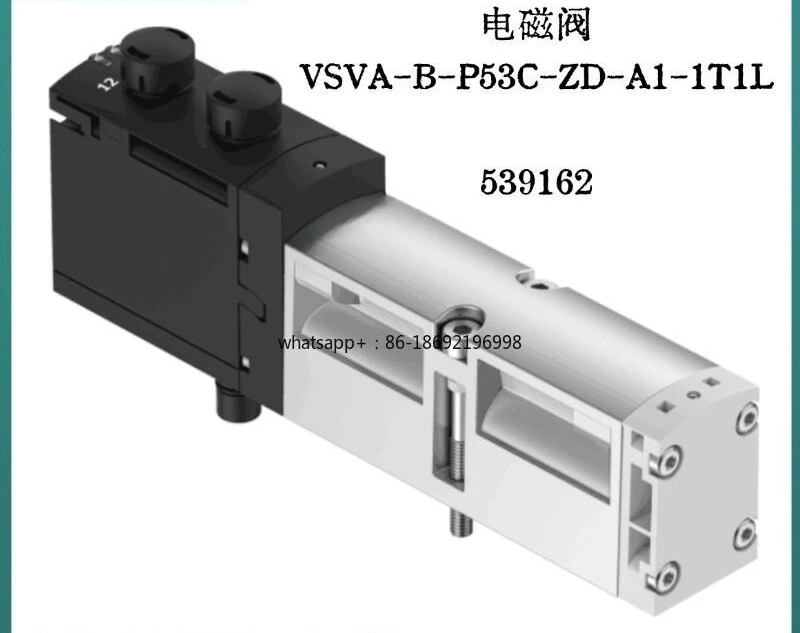 Solenoid Valve VSVA-B-P53C-ZD-A1-1T1L 539162 Solenoid Valve
Solenoid Valve VSVA-B-P53C-ZD-A1-1T1L 539162 Solenoid Valve