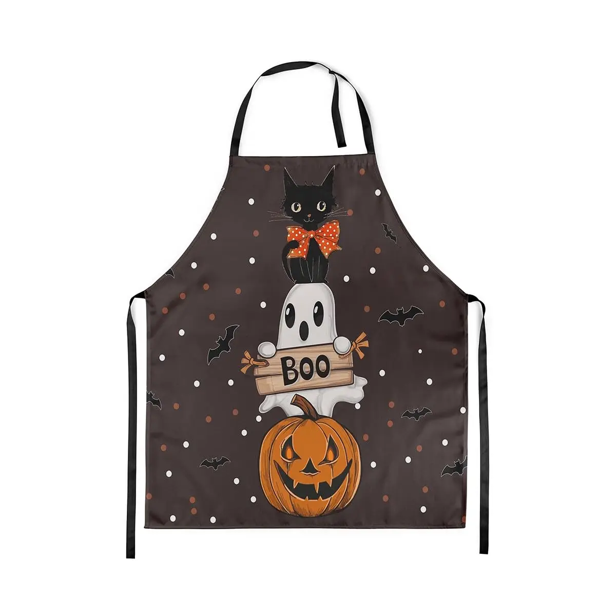 Happy Halloween Kitchen Apron Cartoon Ghost Red Dots Bowknot Apron For Adults Watercolor Pumpkin Black Bat Waterproof Apron
Happy Halloween Kitchen Apron Cartoon Ghost Red Dots Bowknot Apron For Adults Watercolor Pumpkin Black Bat Waterproof Apron