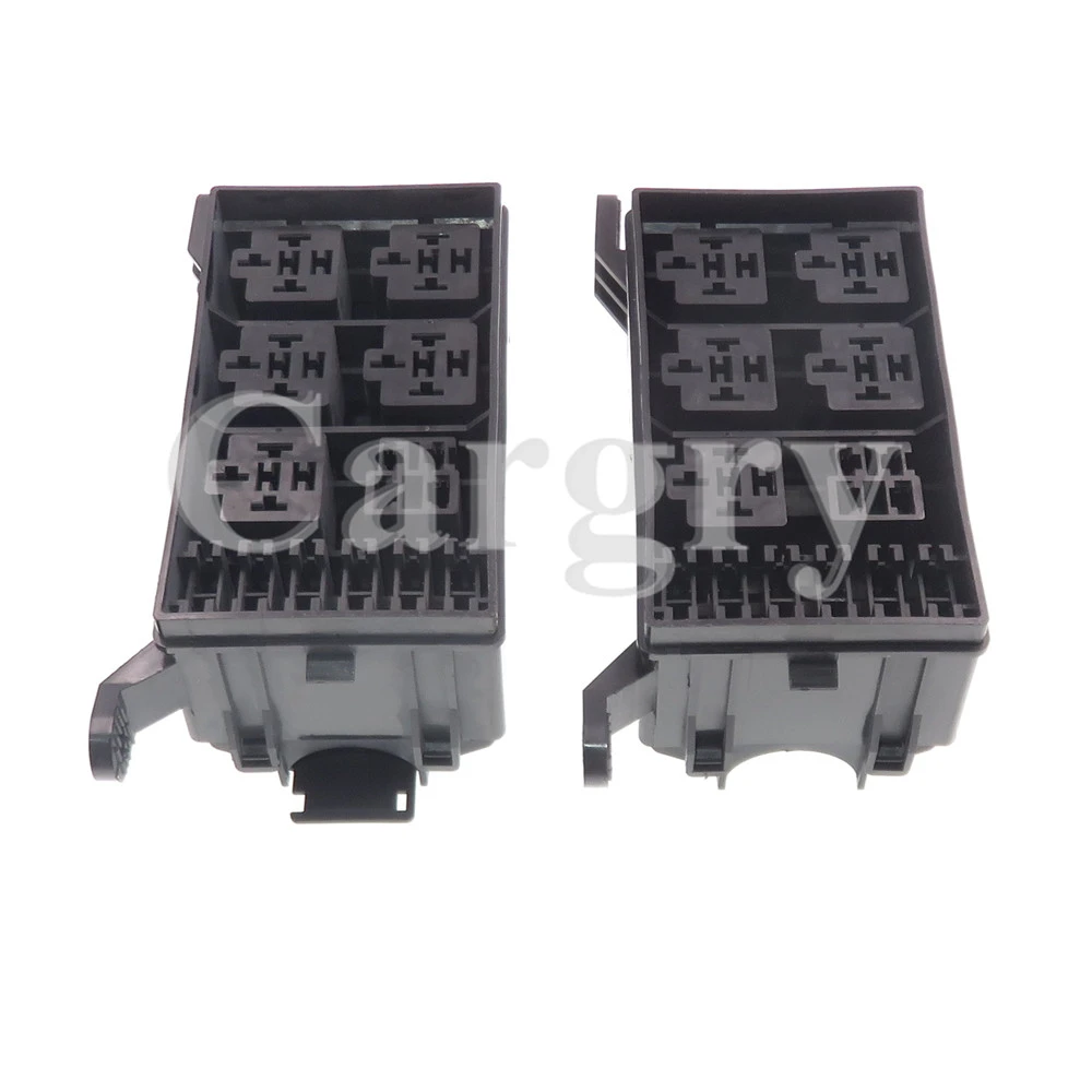 12-Slot Relay Box 6 Relays 6 ATC/ATO Standard Fuses Holder Block With Pins Universal Car AC Assembly Auto Insurance
12-Slot Relay Box 6 Relays 6 ATC/ATO Standard Fuses Holder Block With Pins Universal Car AC Assembly Auto Insurance