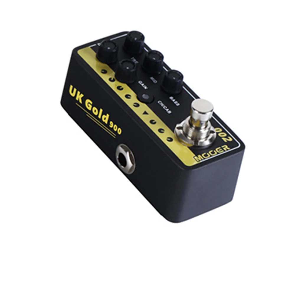 MOOER Guitar Effect Pedal 002 Uk Gold 900 Digital Preamp Multieffects Dual Channel Preamp Pedal Guitar Parts & Accessories
MOOER Guitar Effect Pedal 002 Uk Gold 900 Digital Preamp Multieffects Dual Channel Preamp Pedal Guitar Parts & Accessories