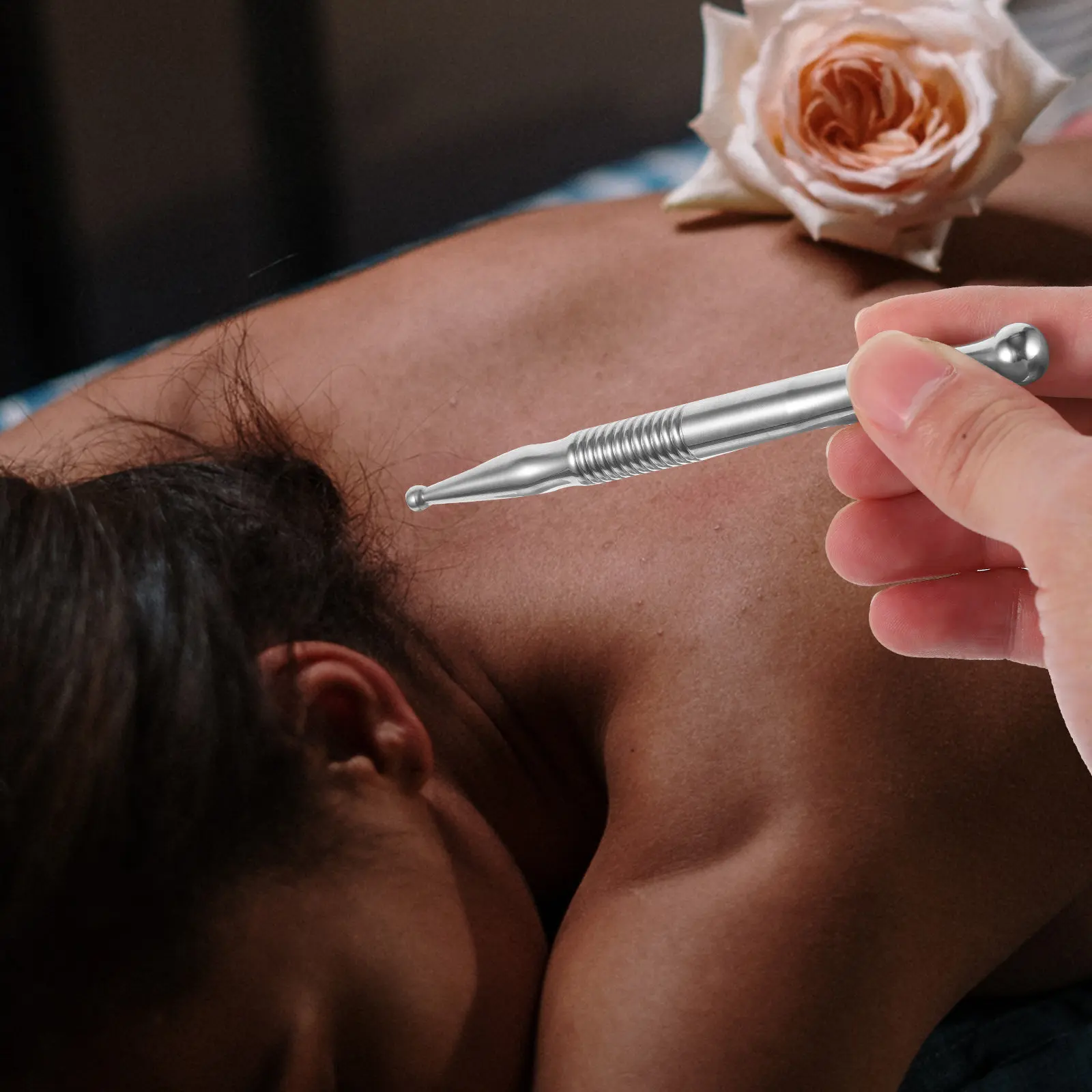 Metal Acupuncture Pen for Facial Acupoints Compact Ergonomic Design Easy to Use Long-Lasting Stainless Steel Manual Acupoint
Metal Acupuncture Pen for Facial Acupoints Compact Ergonomic Design Easy to Use Long-Lasting Stainless Steel Manual Acupoint