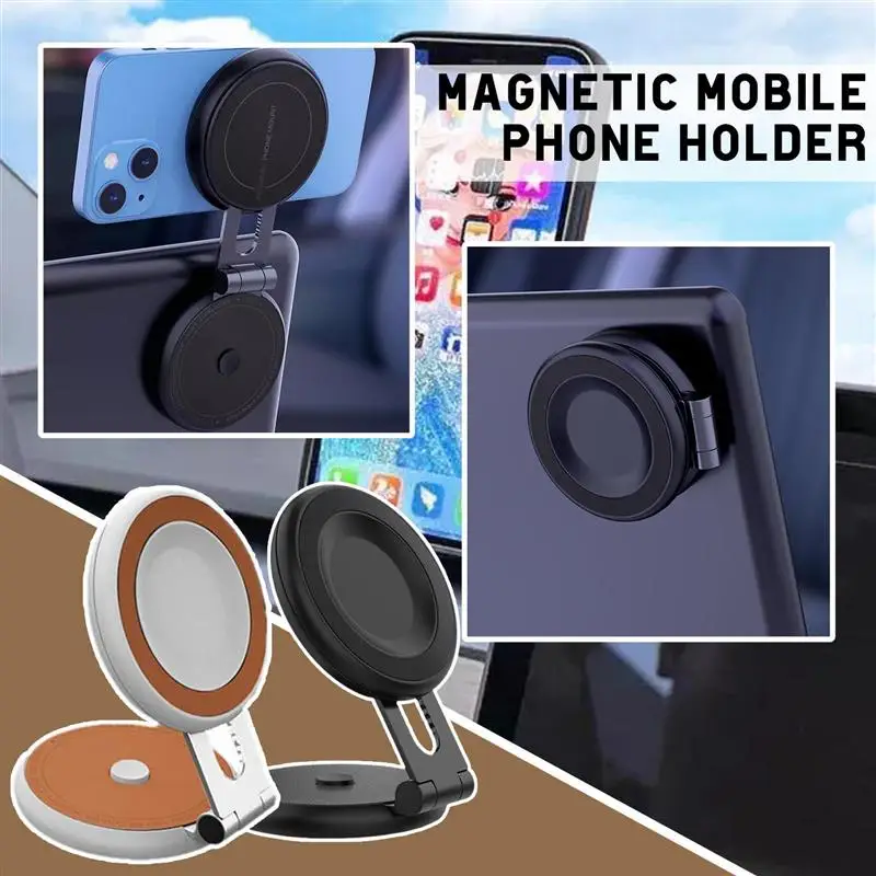 Magnetic Car Phone Holder Mobile Cell Phone Stand Smartphone Pillar for Tesla Model 3 Y Magnet Mount
Magnetic Car Phone Holder Mobile Cell Phone Stand Smartphone Pillar for Tesla Model 3 Y Magnet Mount