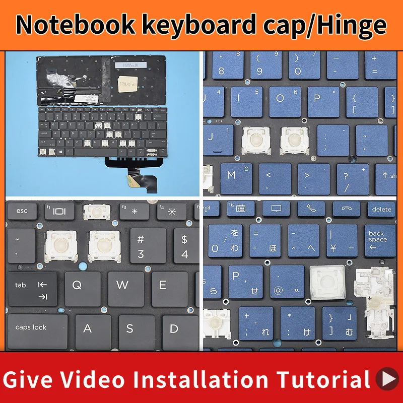 Replacement Original Keycap Key cap Hinge for HP ELITE Dragonfly G2 MAX 13.3 Laptop Keyboard KeyCap
Replacement Original Keycap Key cap Hinge for HP ELITE Dragonfly G2 MAX 13.3 Laptop Keyboard KeyCap