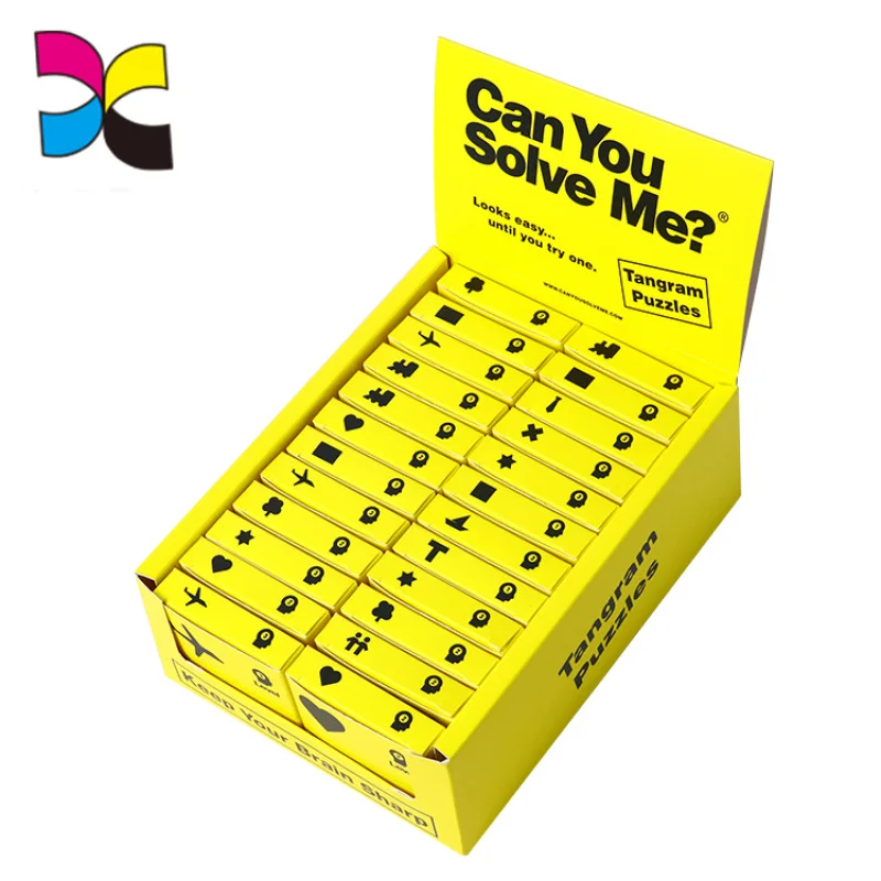 Custom Promotion Yellow And Black Colors Printed Glossy Laminated Cardboard Delicate Display box With 24 Pieces Small
Custom Promotion Yellow And Black Colors Printed Glossy Laminated Cardboard Delicate Display box With 24 Pieces Small