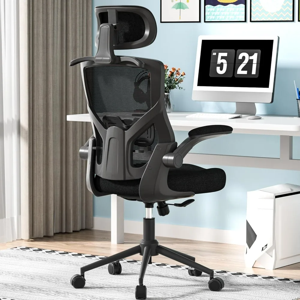 office chair.Ergonomic Office Chair, High Back Mesh Desk Chair with Molded Foam Cushion, Adjustable Headrest, Lumbar Support
office chair.Ergonomic Office Chair, High Back Mesh Desk Chair with Molded Foam Cushion, Adjustable Headrest, Lumbar Support