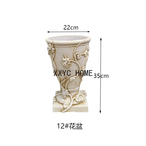 Цветочный горшок в европейском ретро-стиле, украшение для улицы, двора, сада, балкона, гостиной, большой цветочный горшок
Цветочный горшок в европейском ретро-стиле, украшение для улицы, двора, сада, балкона, гостиной, большой цветочный горшок