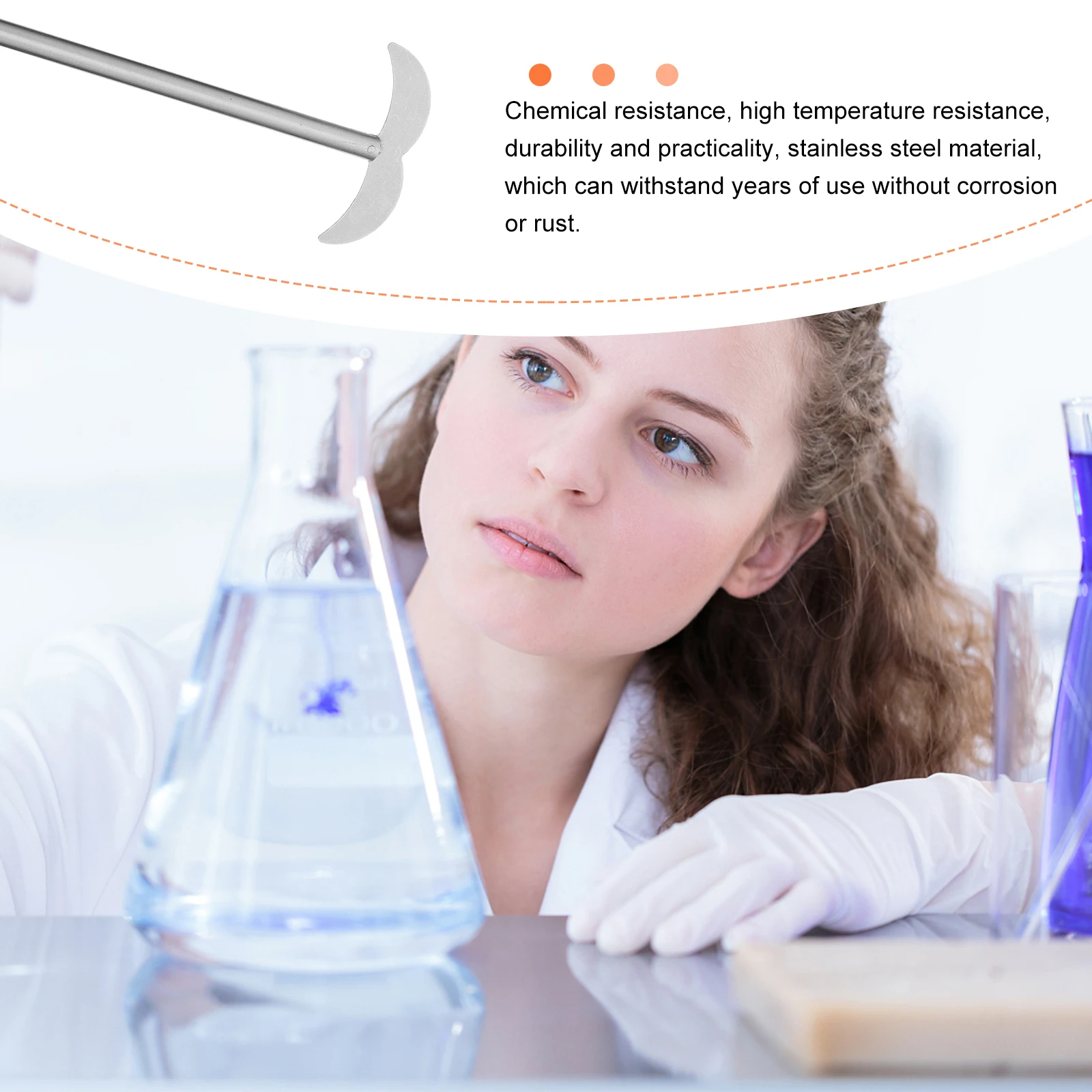 Stainless Steel Stirring Bar 35Cm Lab Stirrer Rod Corrosion Resistant Mixing Tool For Laboratory Industrial Use
Stainless Steel Stirring Bar 35Cm Lab Stirrer Rod Corrosion Resistant Mixing Tool For Laboratory Industrial Use