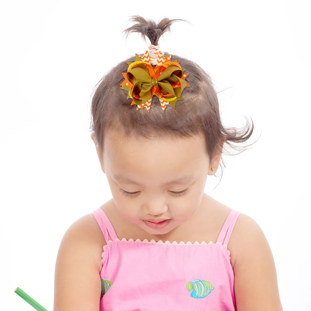 European and American Big Bow Hair Clip Child Kids Accessories for Girls Clips Thanksgiving
European and American Big Bow Hair Clip Child Kids Accessories for Girls Clips Thanksgiving