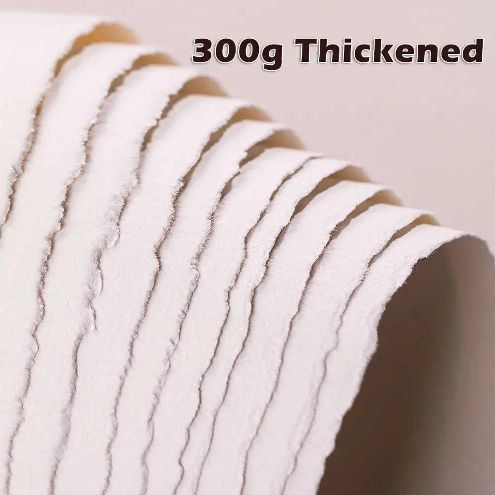 10pcs New Cotton Watercolor Paper Hand-torn Edges A4/A5/A6 Painting Paper Medium-texture Drawing Paper Painting Coloring
10pcs New Cotton Watercolor Paper Hand-torn Edges A4/A5/A6 Painting Paper Medium-texture Drawing Paper Painting Coloring