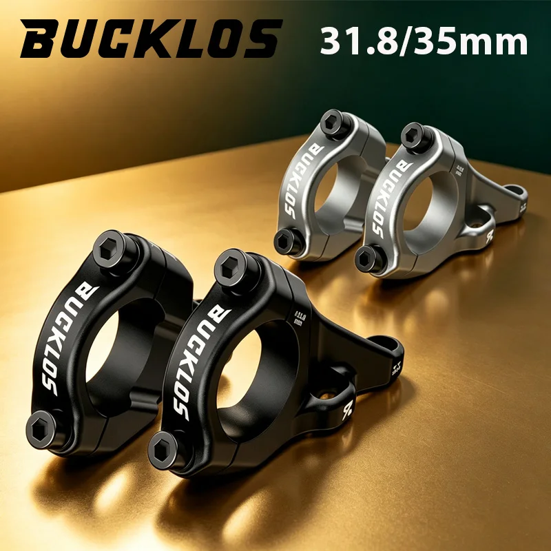 BUCKLOS Bicycle Dual Crown Fork Stem 31.8mm 35mm Aluminium Alloy Direct Mount Stem for DH Bike Handlebar Downhill Cycling Parts
BUCKLOS Bicycle Dual Crown Fork Stem 31.8mm 35mm Aluminium Alloy Direct Mount Stem for DH Bike Handlebar Downhill Cycling Parts