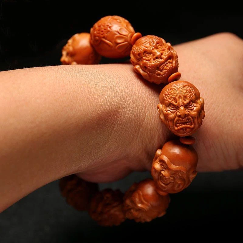 Eighteen Arhats Olive , Unique Kernel Carving Bracelet Men and Women
Eighteen Arhats Olive , Unique Kernel Carving Bracelet Men and Women