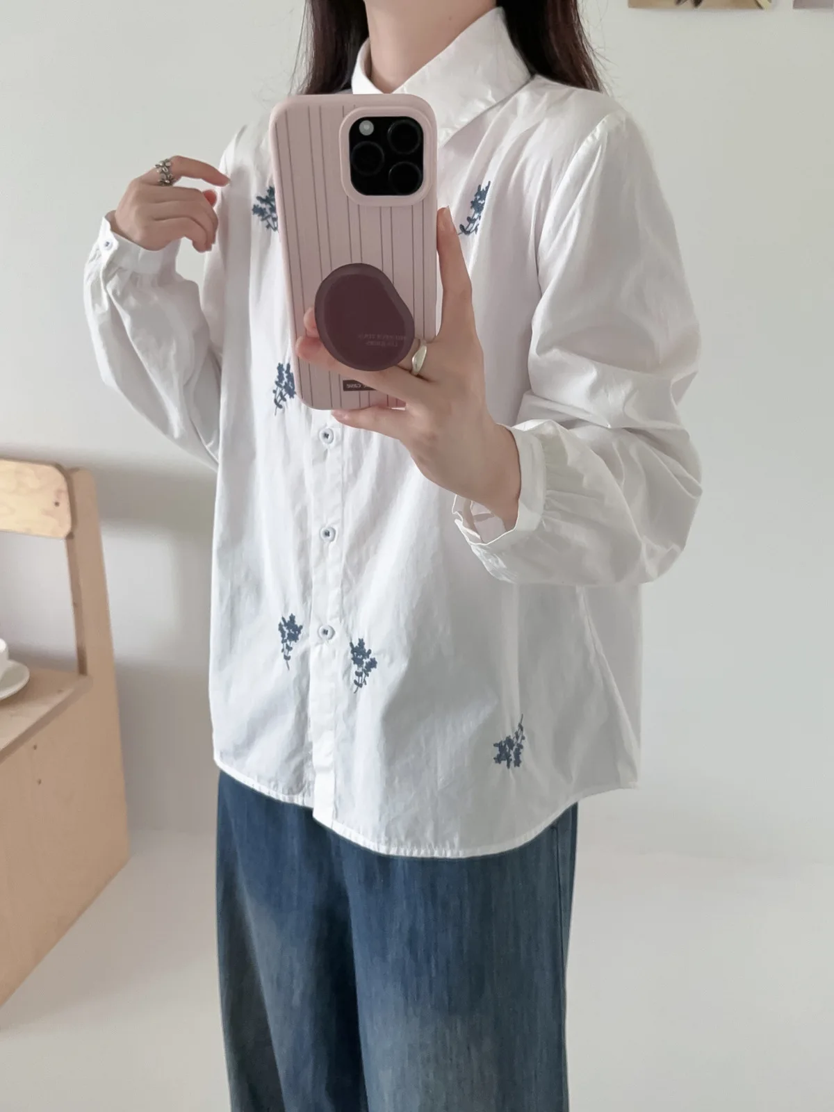 New 2026 Autumn Women Cotton Long Sleeve Shirt, Turn-down Collar Embroidery, Mori Girl Prairie Chic Casual Loose Blouse T66887CC
New 2026 Autumn Women Cotton Long Sleeve Shirt, Turn-down Collar Embroidery, Mori Girl Prairie Chic Casual Loose Blouse T66887CC