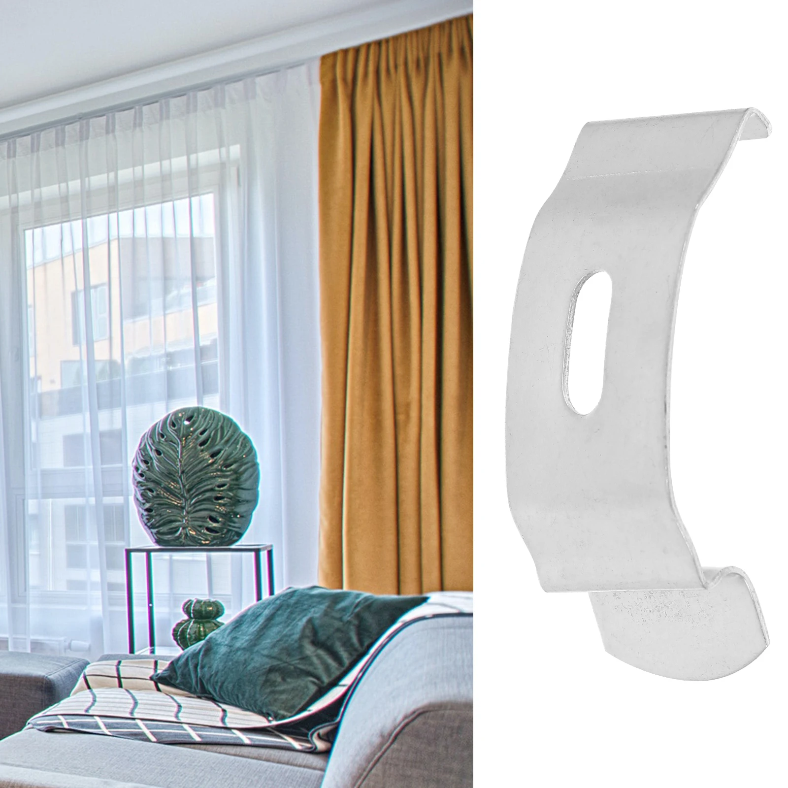 20Pcs Curtain Repair Parts Sturdy Vertical Blind Accessories Metal Fixed Plates for Easy DIY Hanging Replacement Solutions
20Pcs Curtain Repair Parts Sturdy Vertical Blind Accessories Metal Fixed Plates for Easy DIY Hanging Replacement Solutions