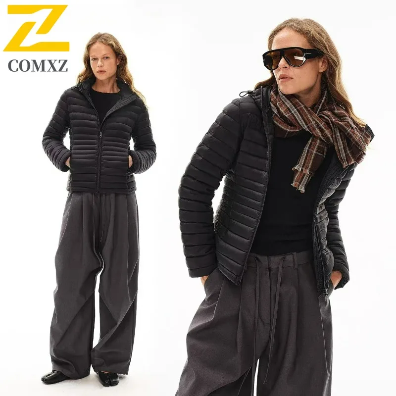 COMXZ Men Cotton Padded Jacket Hooded Trendy Versatile Casual Snowy Camping Bread Jacket 2025 Outdoor Lightweight Winter Jacket
COMXZ Men Cotton Padded Jacket Hooded Trendy Versatile Casual Snowy Camping Bread Jacket 2025 Outdoor Lightweight Winter Jacket