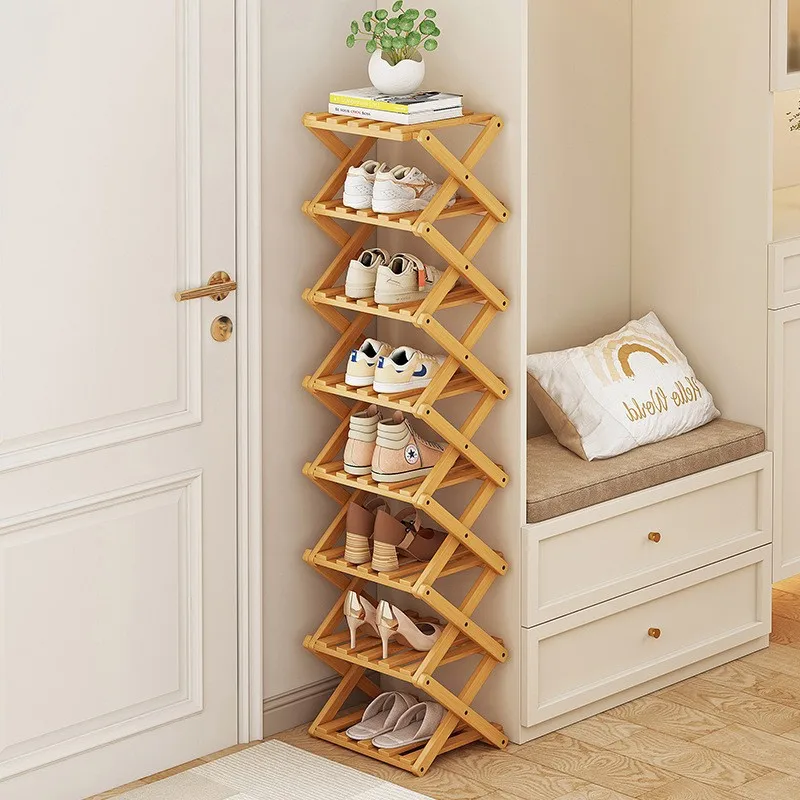 Simple folding shoe rack, multi-layer household shoe cabinet for rent, space-saving at the entrance of the dormitory
Simple folding shoe rack, multi-layer household shoe cabinet for rent, space-saving at the entrance of the dormitory