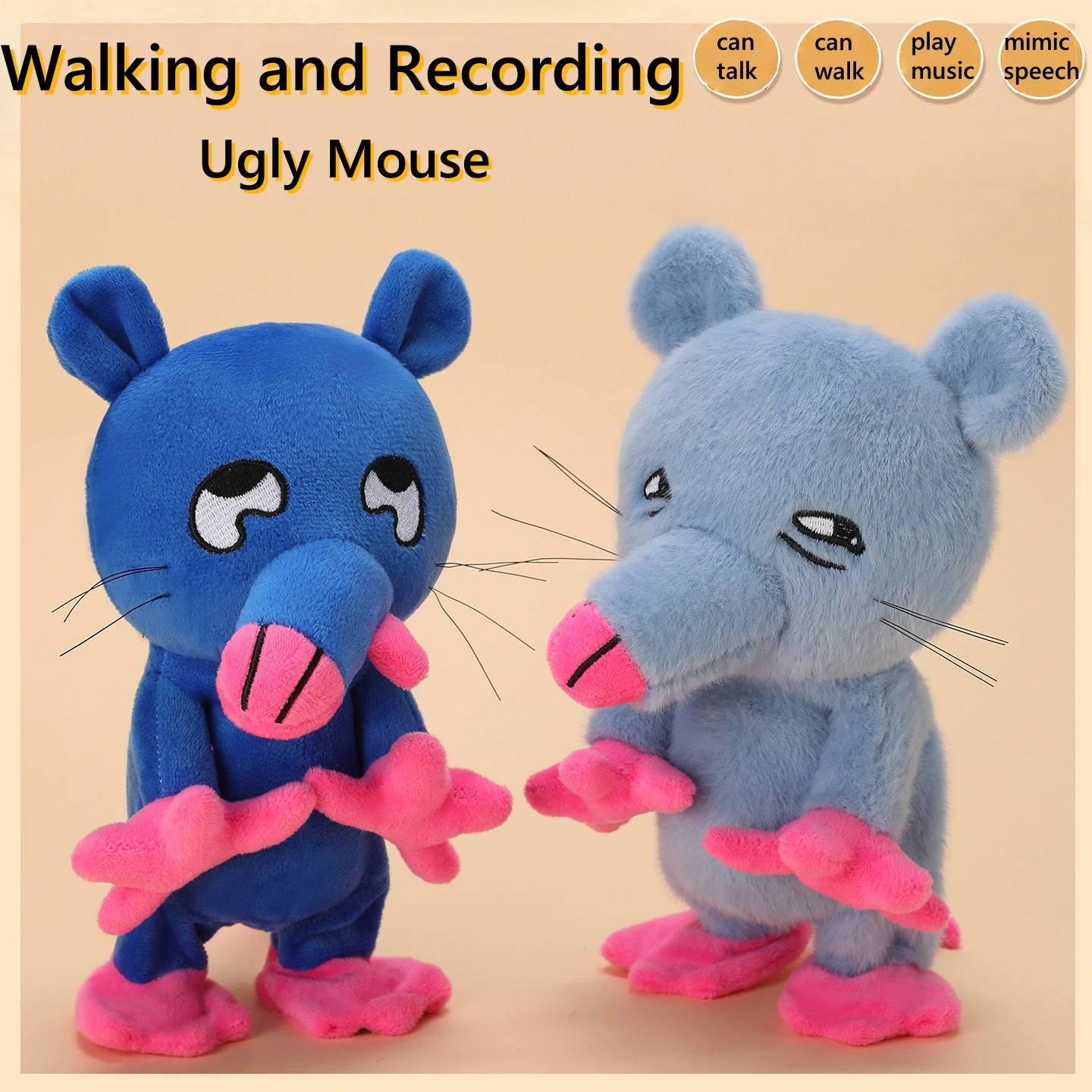 Учиться, чтобы имитировать говорящую маленькую мышку, плюшевую забавную игрушку в виде животного, говорящую пицца, башню, кукла-мышь, креативная игрушка, детский рождественский подарок
Учиться, чтобы имитировать говорящую маленькую мышку, плюшевую забавную игрушку в виде животного, говорящую пицца, башню, кукла-мышь, креативная игрушка, детский рождественский подарок