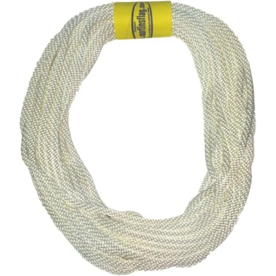 Flagpole Rope 5/16" in Various Lengths, Made in The USA, Designed for Flagpoles, Available
Flagpole Rope 5/16" in Various Lengths, Made in The USA, Designed for Flagpoles, Available